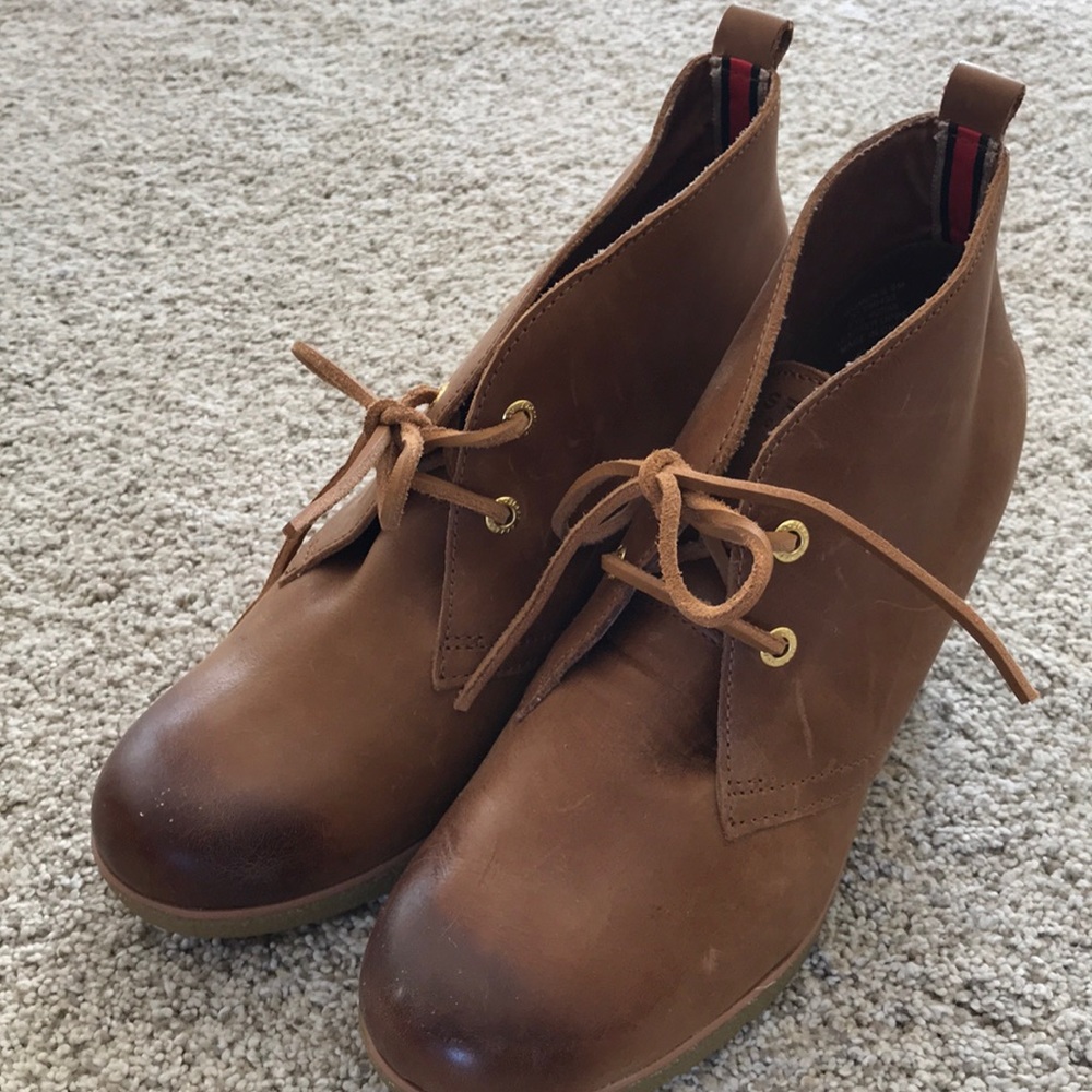 Sperry wedges never worn!